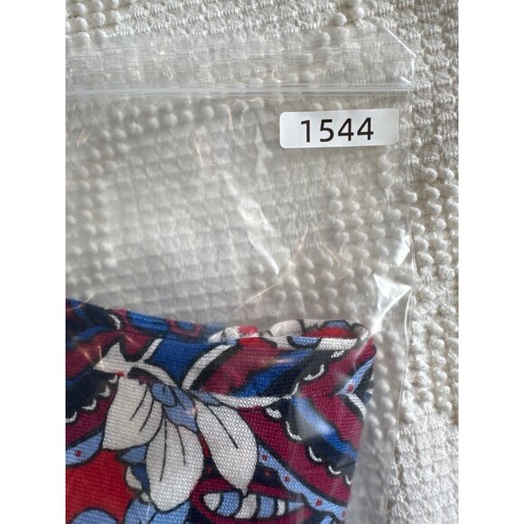 Talbots Womens Sweater Sz XL Petite Red Paisley Floral Merino Wool NEW MSRP $110 - Picture 12 of 13